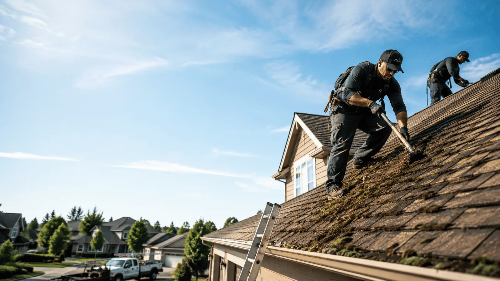 Roof Moss Removal in Blue Mountain, AR near me